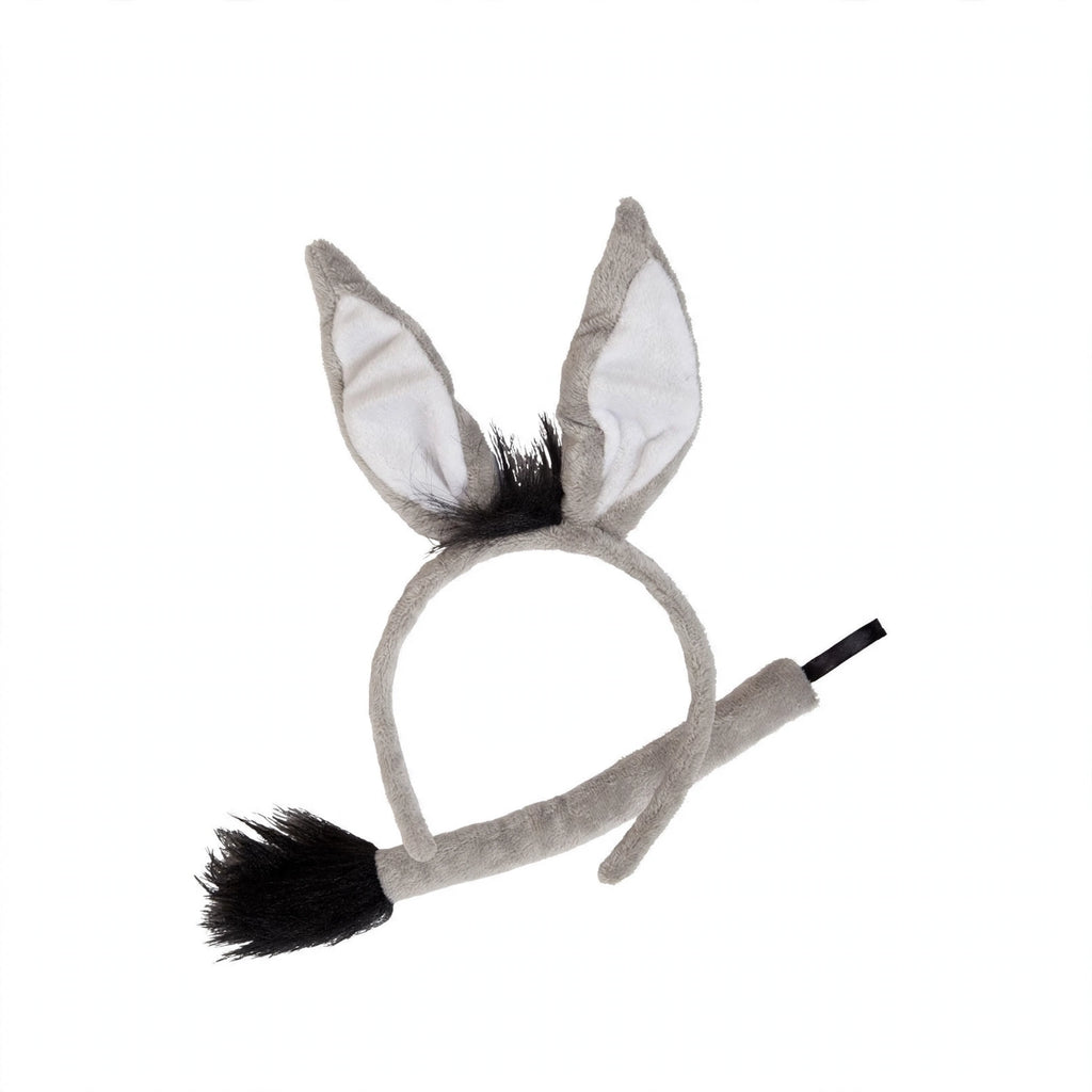 Donkey Fancy Dress Kit with donkey ears headband and tail