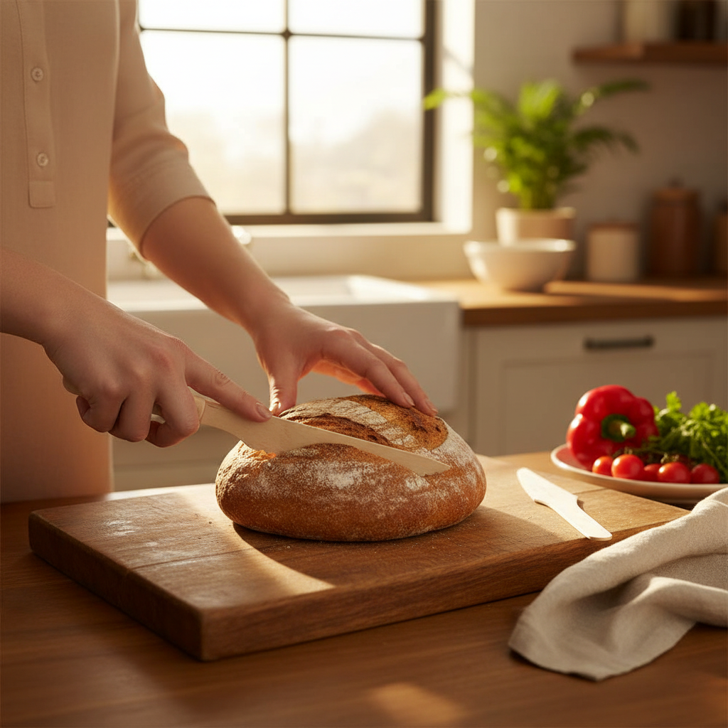 Eco Birchwood Wooden Knives — Kitchen Lifestyle