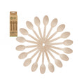 Eco Birchwood Wooden Spoons pack of 24 made from birchwood