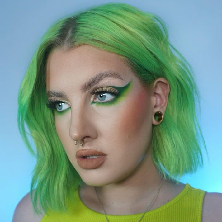 Crazy Color Semi Permanent Hair Dye - Toxic UV Green Number 79 100ml | Merthyr Tydfil | Why Not Shop Online