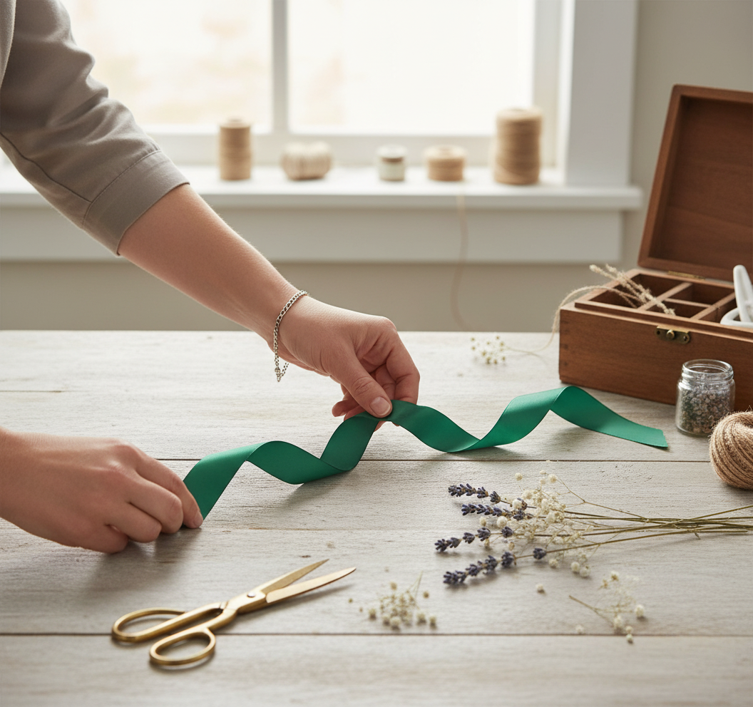 Eleganza Poly Ribbon 50mm x 91m (100yds) Emerald Green