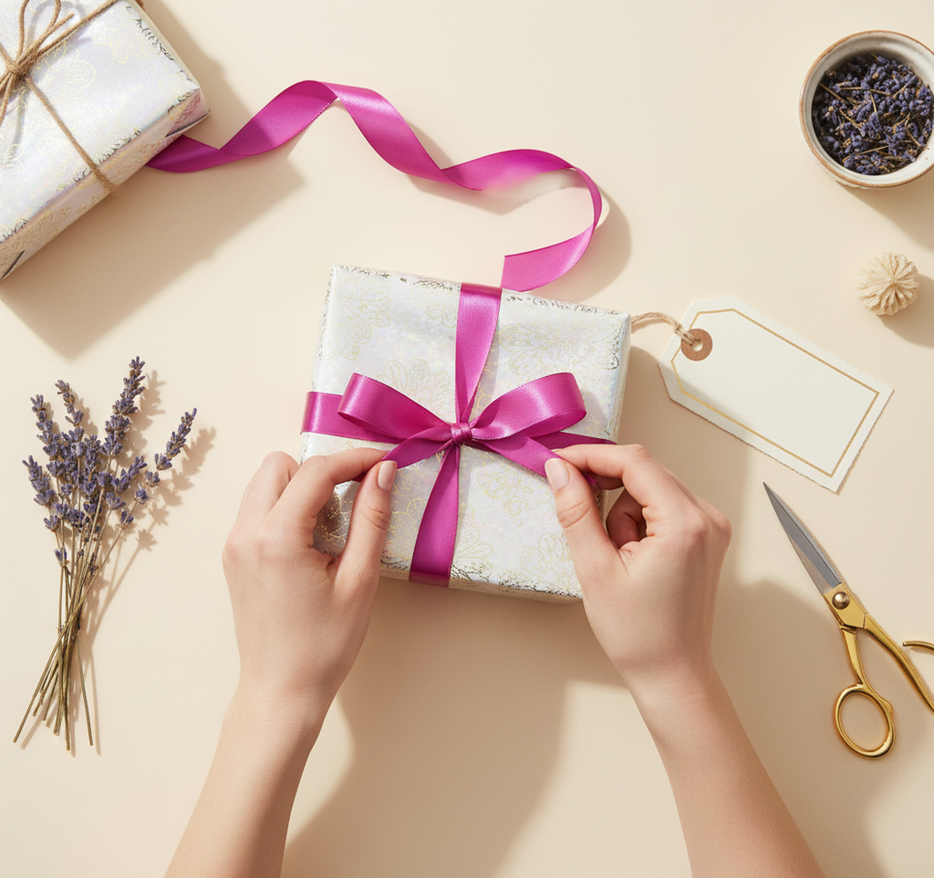 Eleganza Poly Ribbon 50mm x 91m (100yds) Fuchsia Pink