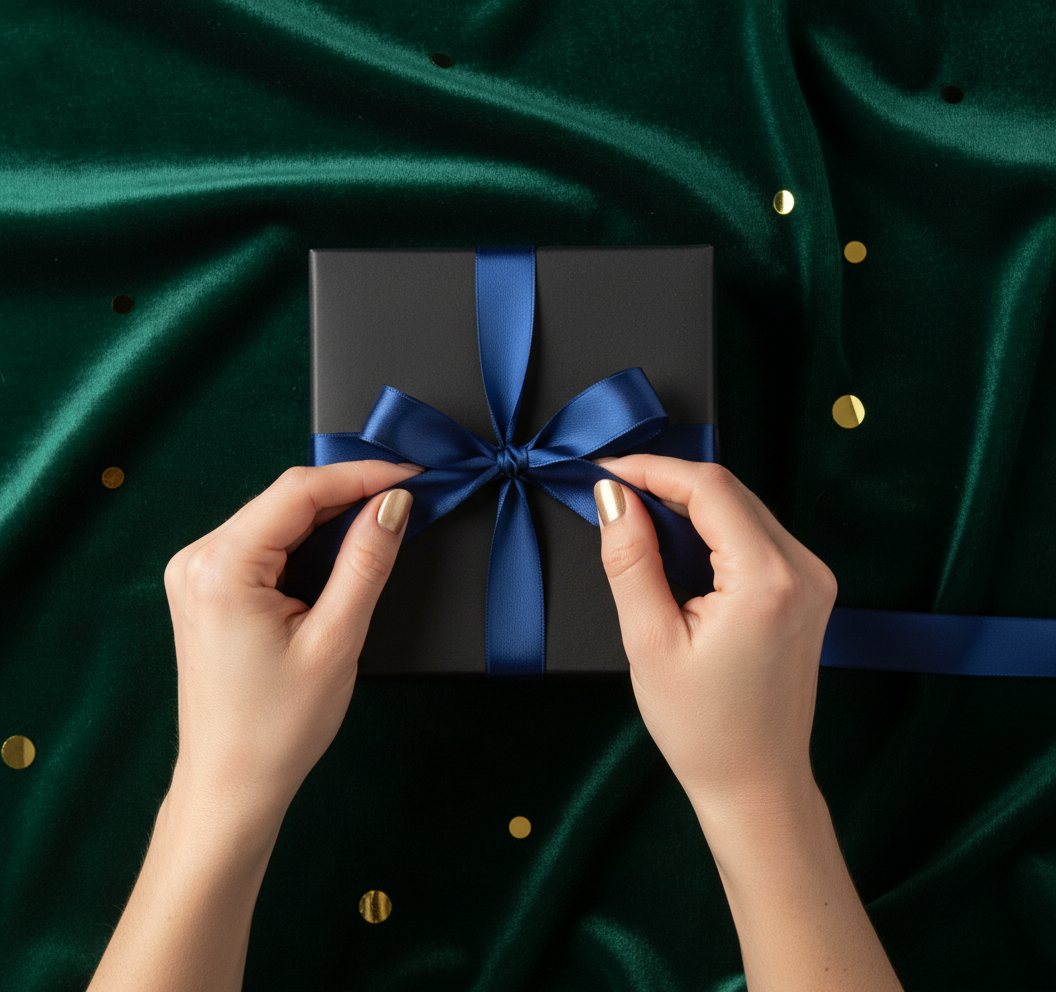 Eleganza Poly Ribbon 50mm x 91m (100yds) Navy Blue