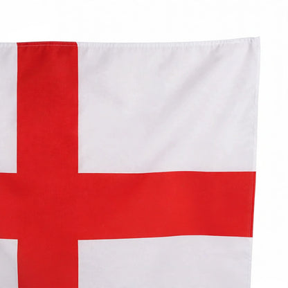 Close-up of England Wearable Flag showing St George Cross design