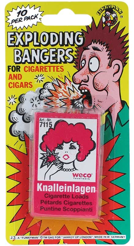 Joke Exploding Cigarette Bangers UK Only