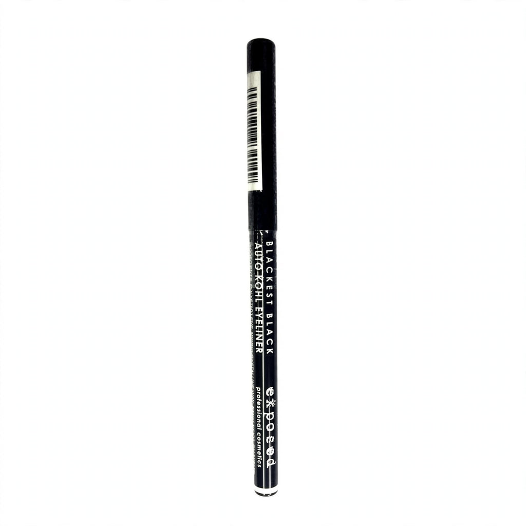 Exposed Automatic Blackest Black Kohl Eyeliner Pencil with ultra-fine tip
