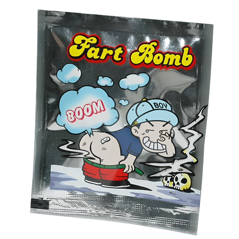 Silver Fart Bomb Bags - Novelty Prank Gag Gift