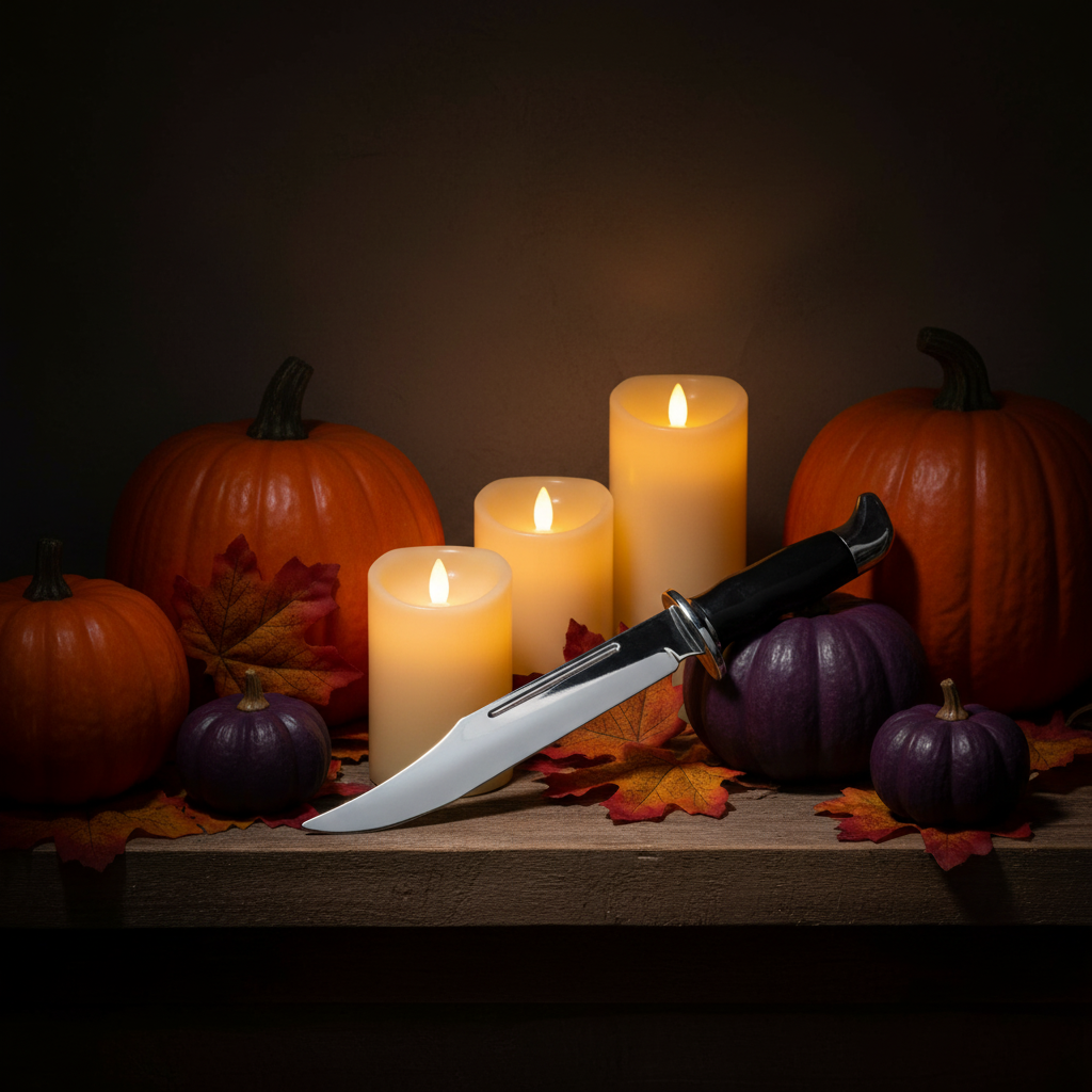 Ghost Face Scream 13" Chrome Bowie Knife | Merthyr Tydfil | Why Not Shop Online