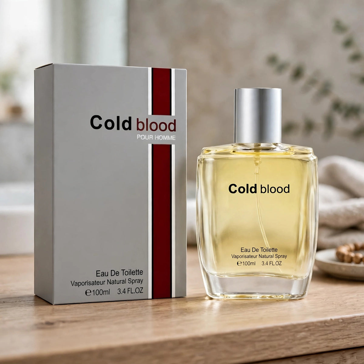 Fine Perfumery Mens Cold Blood Eau de Toilette spray suitable for everyday and evening use