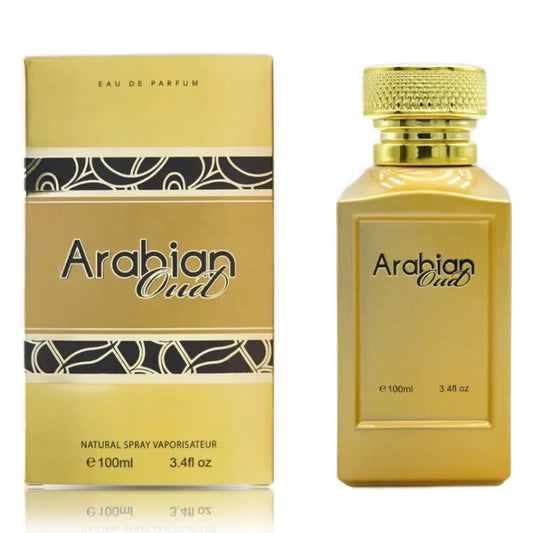 Fine Perfumery Arabian Oud 100ml EDP Spray – Unisex Fragrance