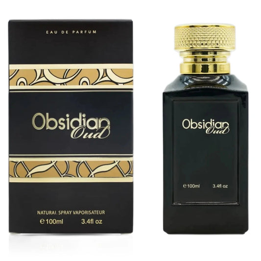 Fine Perfumery Obsidian Oud 100ml EDP Spray – Unisex Fragrance