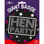Big Badge Hen Party Bride To Be