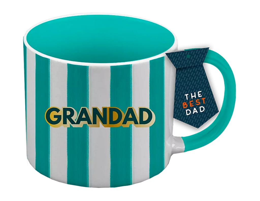 Gift Mug Grandad Stripes 700ml