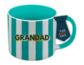 Gift Mug Grandad Stripes 700ml