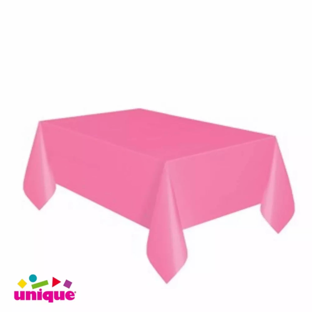 Unique Table Cover Hot Pink 54" x 108"