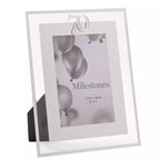 Milestones Gift Photo Frame Silver Age 70 4x6