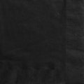 Unique 20 Pack Luncheon Napkins Black 32.3cm