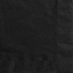 Unique 20 Pack Luncheon Napkins Black 32.3cm
