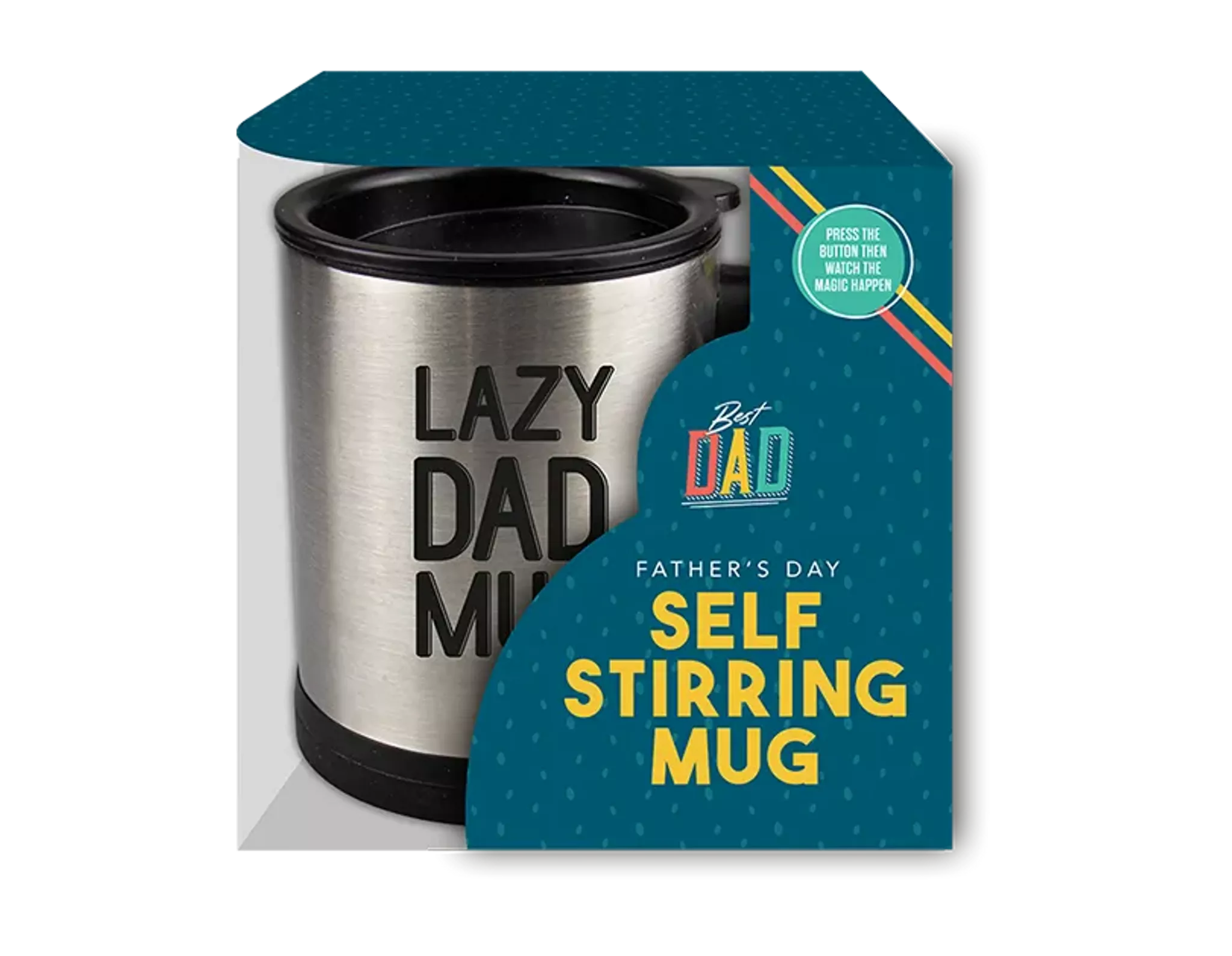 Self Stirring Gift Mug For Dad 12x9cm
