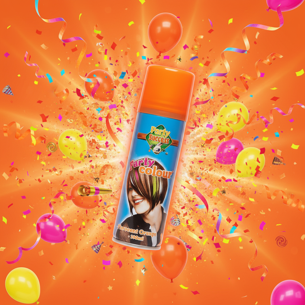 Fluorescent orange celebration product image