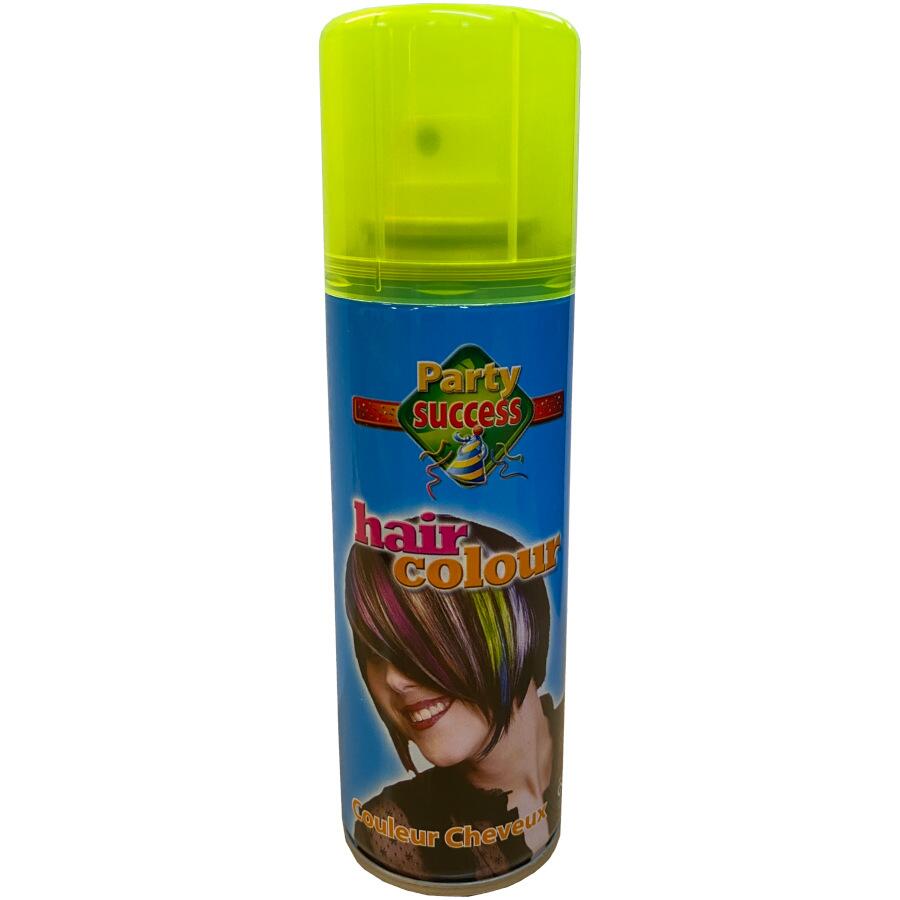 Party Success Fluorescent Yellow Temporary Hair Colour Spray 125ml