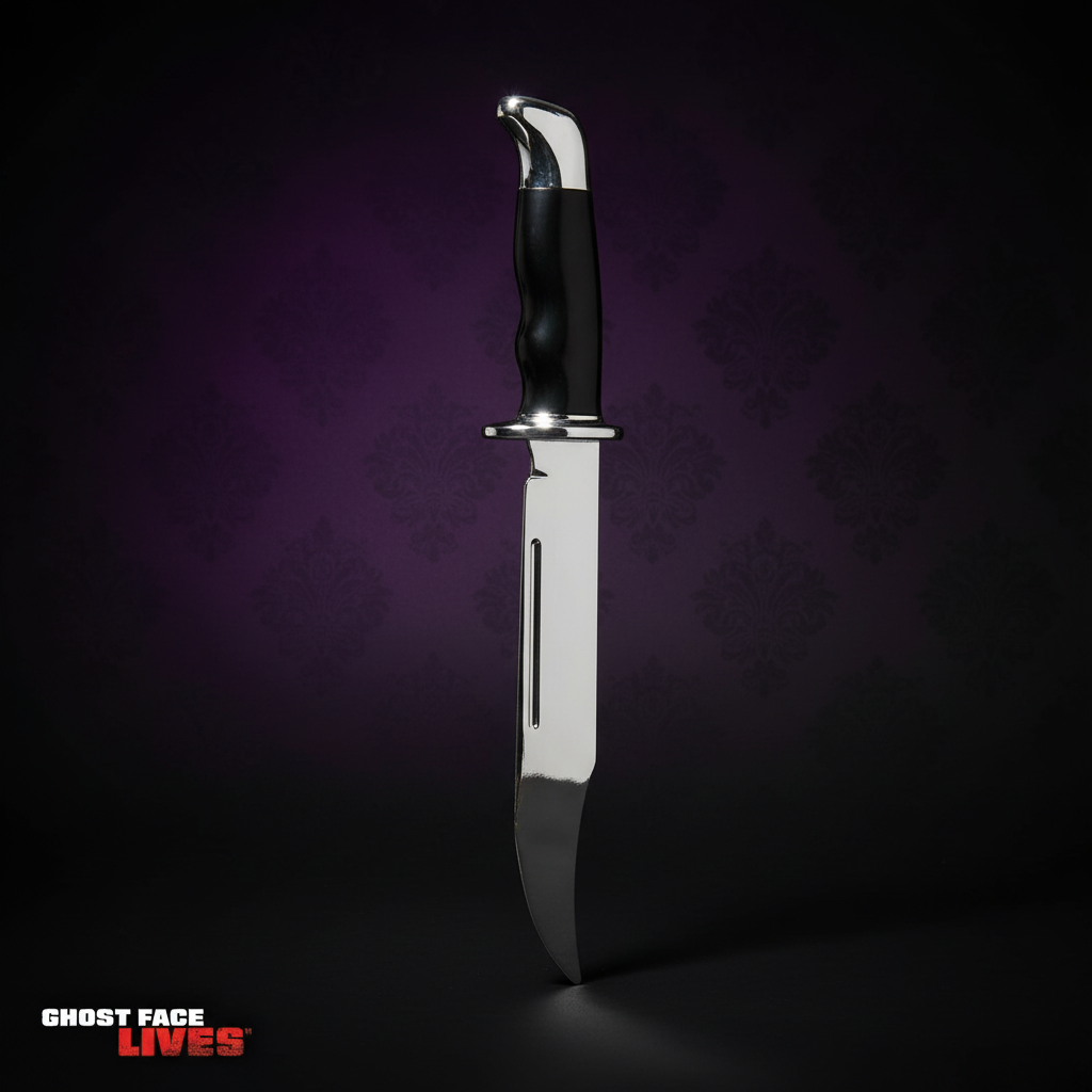 Ghost Face Scream 13" Chrome Bowie Knife | Merthyr Tydfil | Why Not Shop Online
