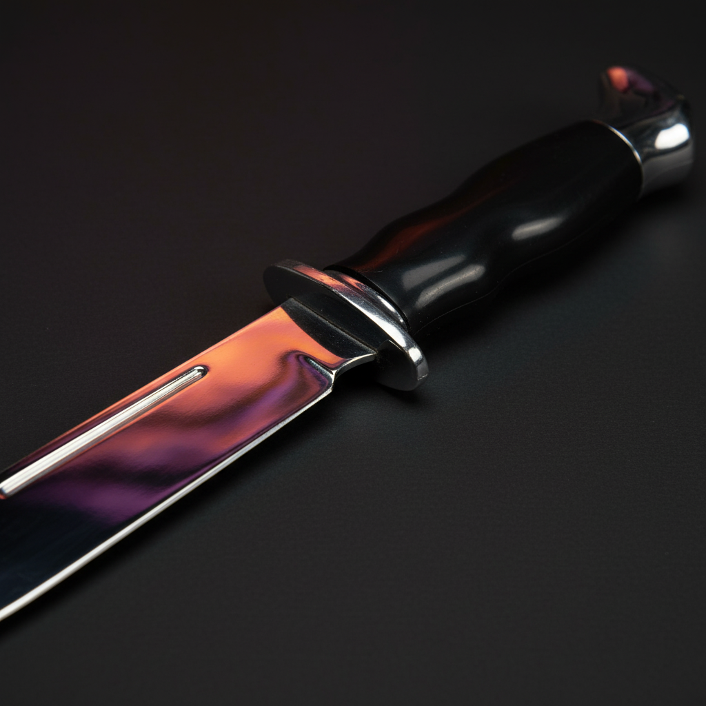 Ghost Face Scream 13" Chrome Bowie Knife | Merthyr Tydfil | Why Not Shop Online