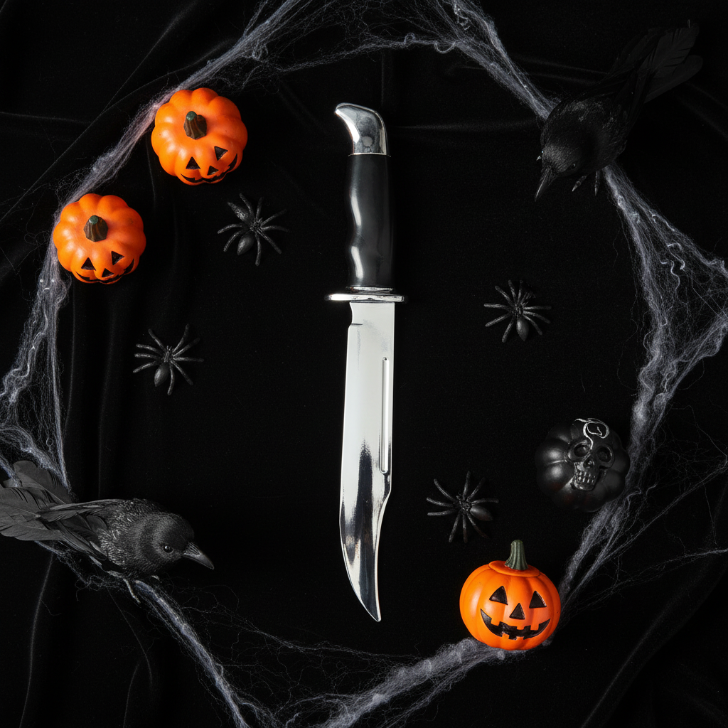 Ghost Face Scream 13" Chrome Bowie Knife | Merthyr Tydfil | Why Not Shop Online