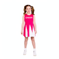 Hot pink cheerleader dress for girls aged 8-10 years