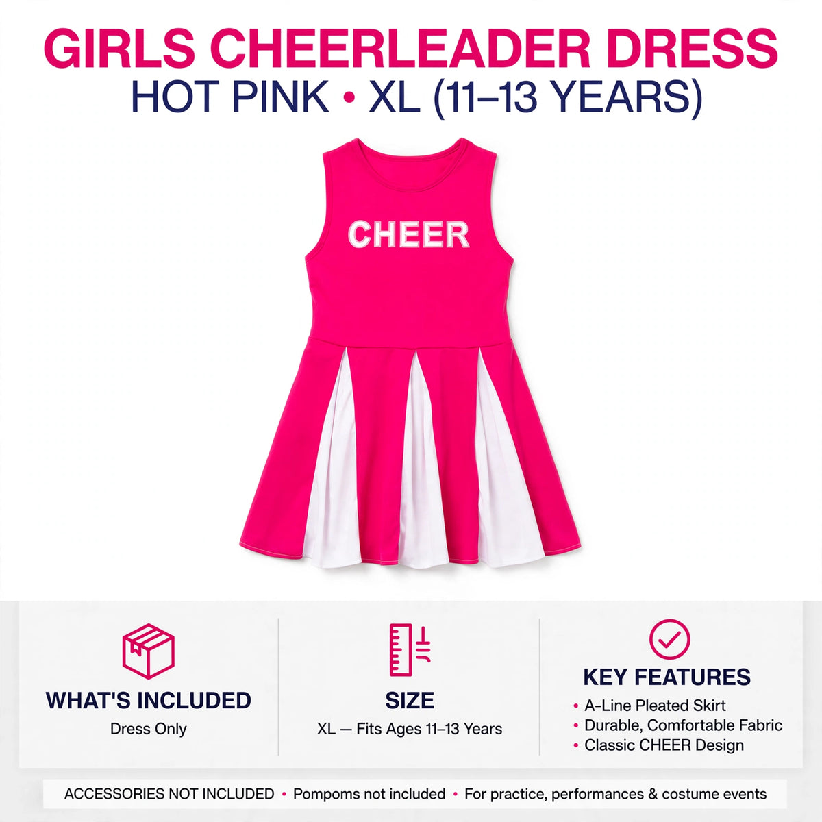 Quality construction ensures durability for active wear