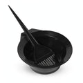 Hair Dye Colouring Brush And Bowl Set with angled tinting brush and deep mixing bowl
