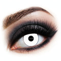 Halloween Contact Lenses One Day Use Marilyn Manson One Pair with off-white and dark eye effect