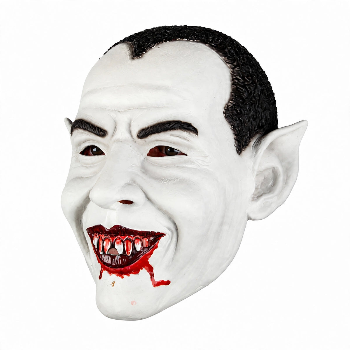Detailed view of the Bloodthirsty Vampire Halloween Mask capturing its striking design