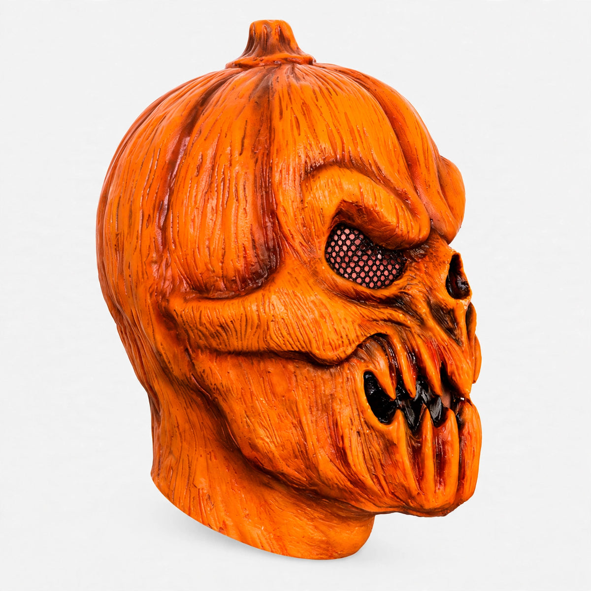 Detail view of Wicked Costumes Halloween Latex Mask showing design features