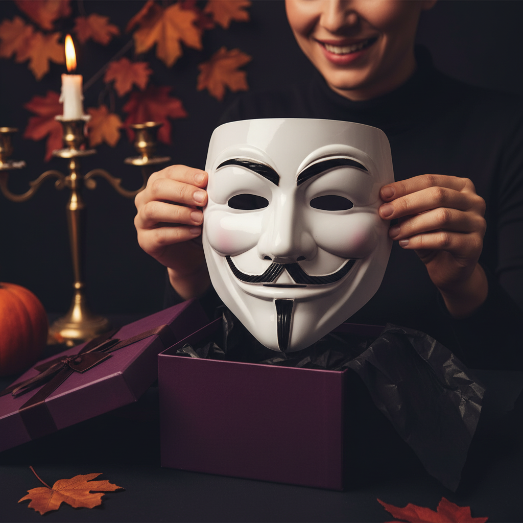 Halloween Good Quality Anonymous Mask | Merthyr Tydfil | Why Not Shop Online