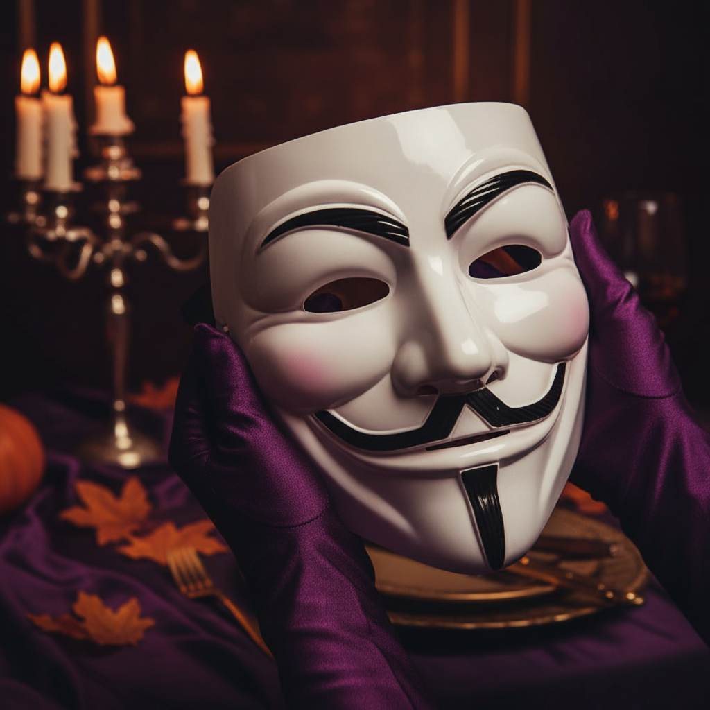 Halloween Good Quality Anonymous Mask | Merthyr Tydfil | Why Not Shop Online