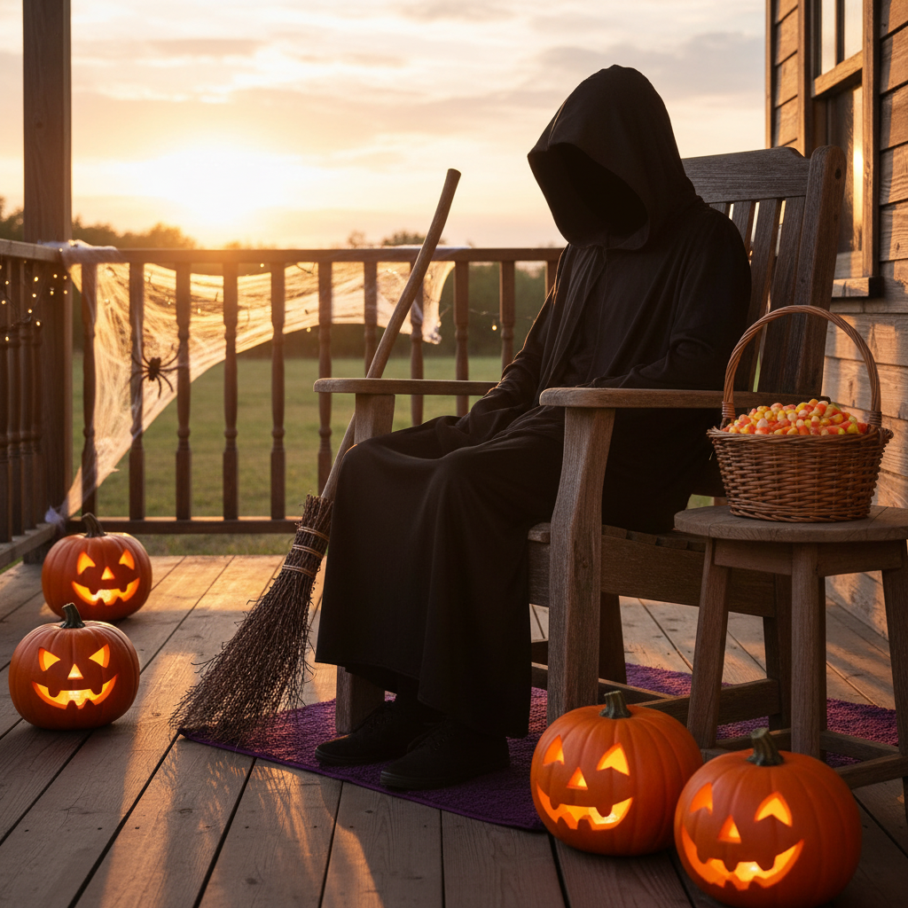 Halloween Black Hooded Cloak For Kids | Merthyr Tydfil | Why Not Shop Online