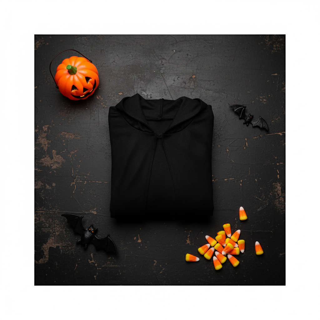 Halloween Black Hooded Cloak For Kids | Merthyr Tydfil | Why Not Shop Online