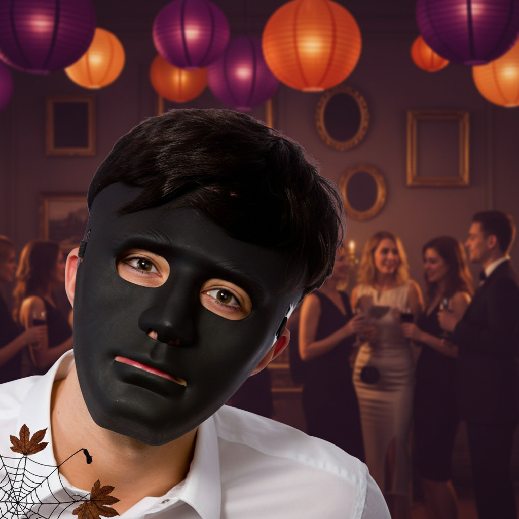 Halloween Good Quality Black Robot Mask | Merthyr Tydfil | Why Not Shop Online