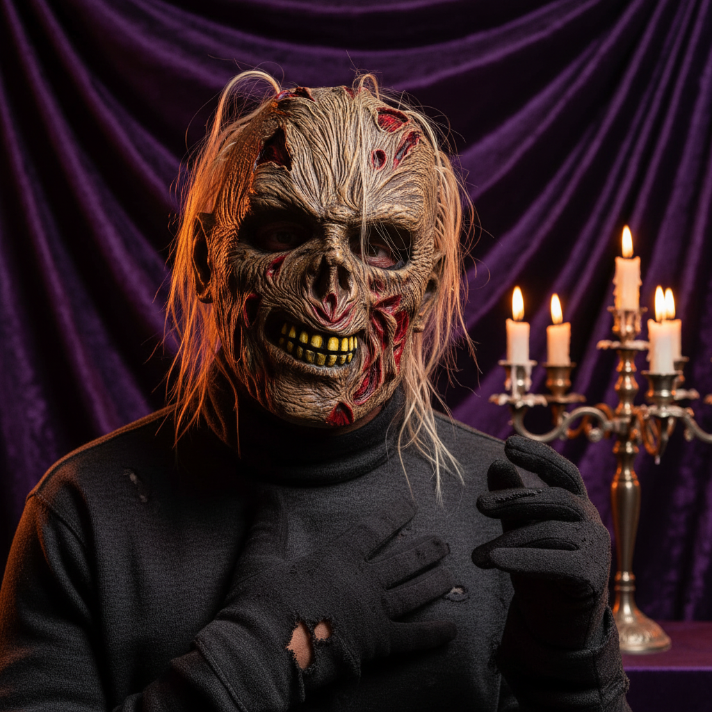 Halloween Burned Zombie Latex Mask | Merthyr Tydfil | Why Not Shop Online