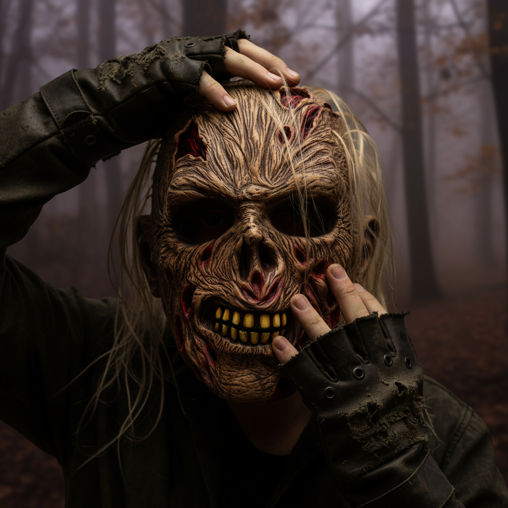 Halloween Burned Zombie Latex Mask | Merthyr Tydfil | Why Not Shop Online