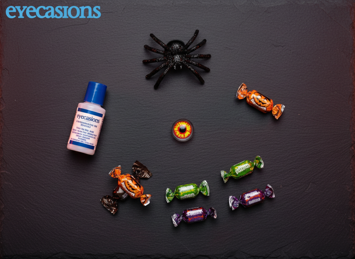 Halloween Contact Lenses One Day Use Flame One Pair | Merthyr Tydfil | Why Not Shop Online