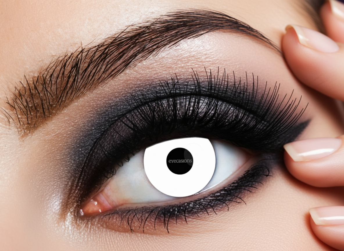 Halloween Contact Lenses One Day Use Marilyn Manson One Pair | Merthyr Tydfil | Why Not Shop Online