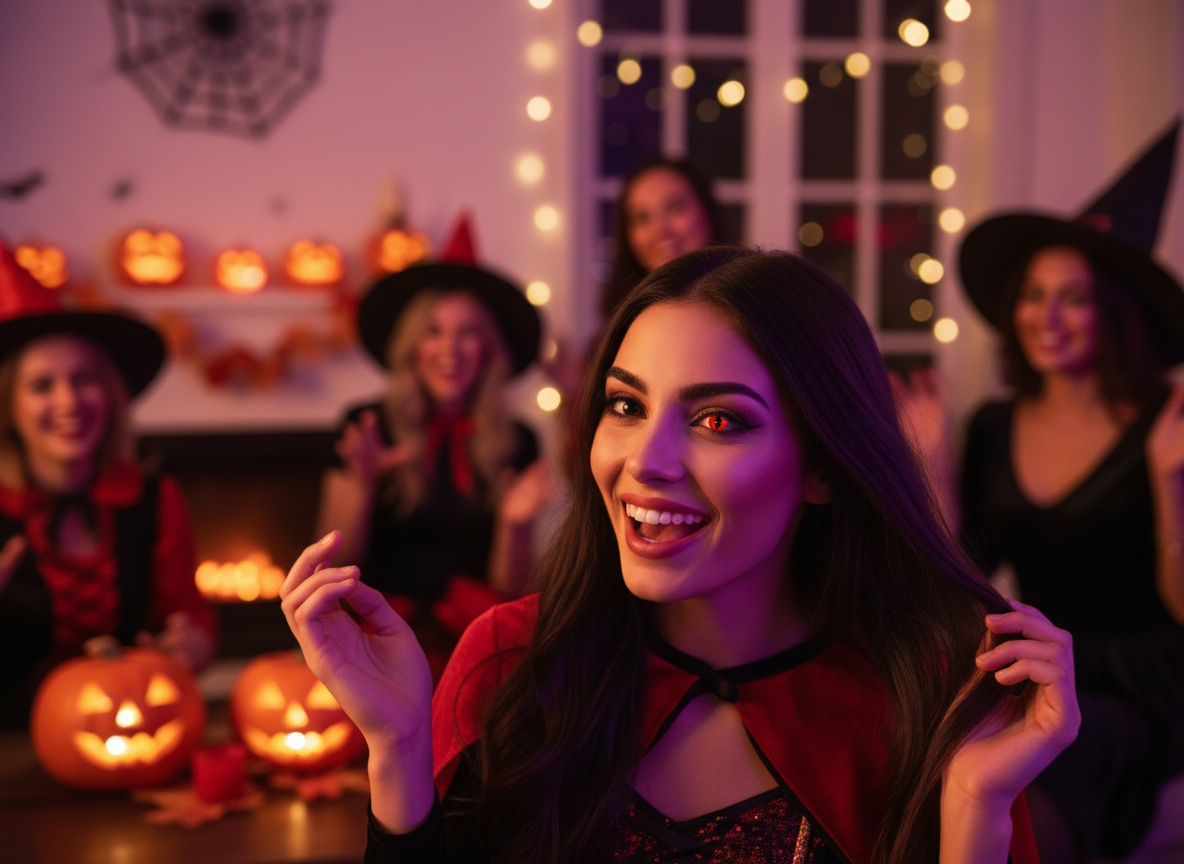 Halloween Contact Lenses One Day Use Red Cats Eye One Pair | Merthyr Tydfil | Why Not Shop Online