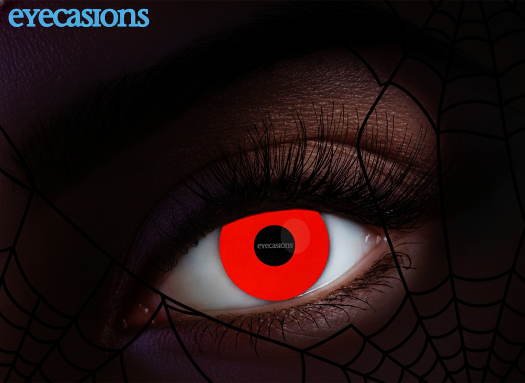 Halloween Contact Lenses One Day Use Red Devil One Pair | Merthyr Tydfil | Why Not Shop Online