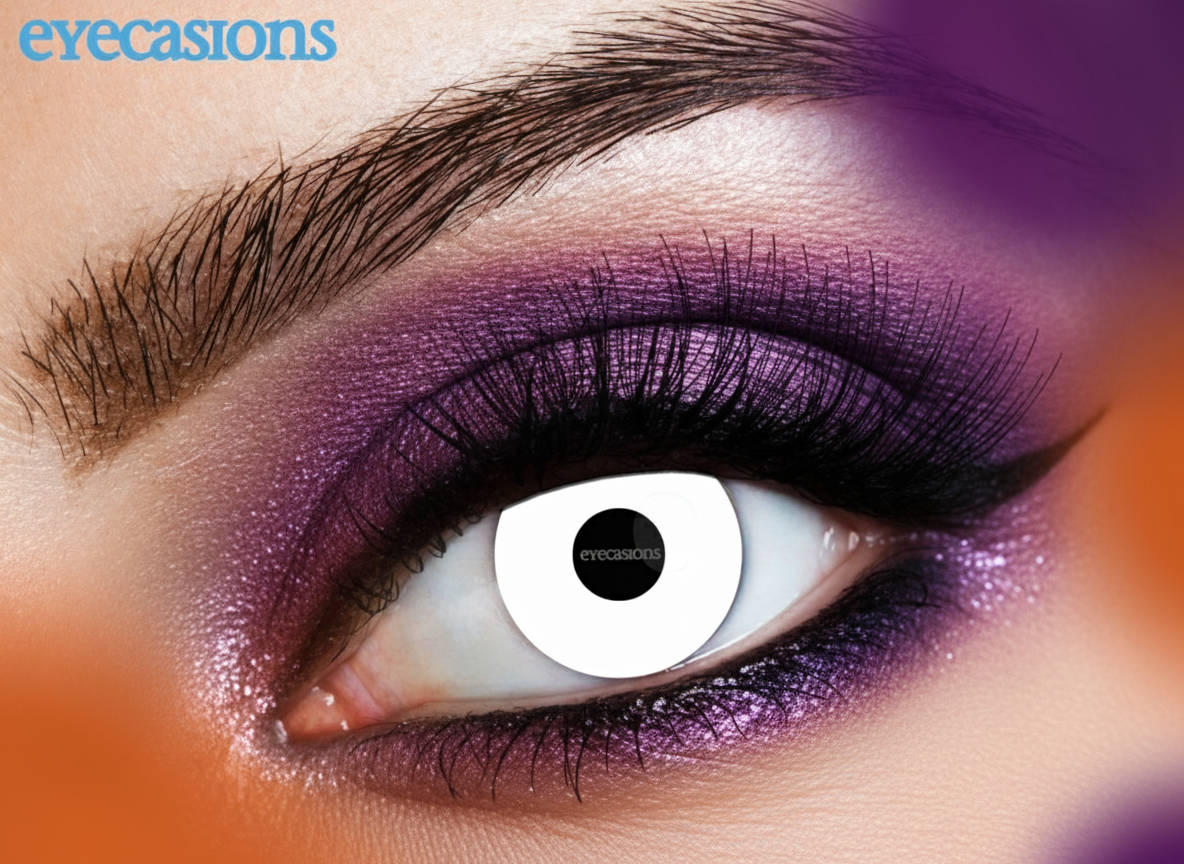 Halloween Contact Lenses One Day Use White One Pair | Merthyr Tydfil | Why Not Shop Online