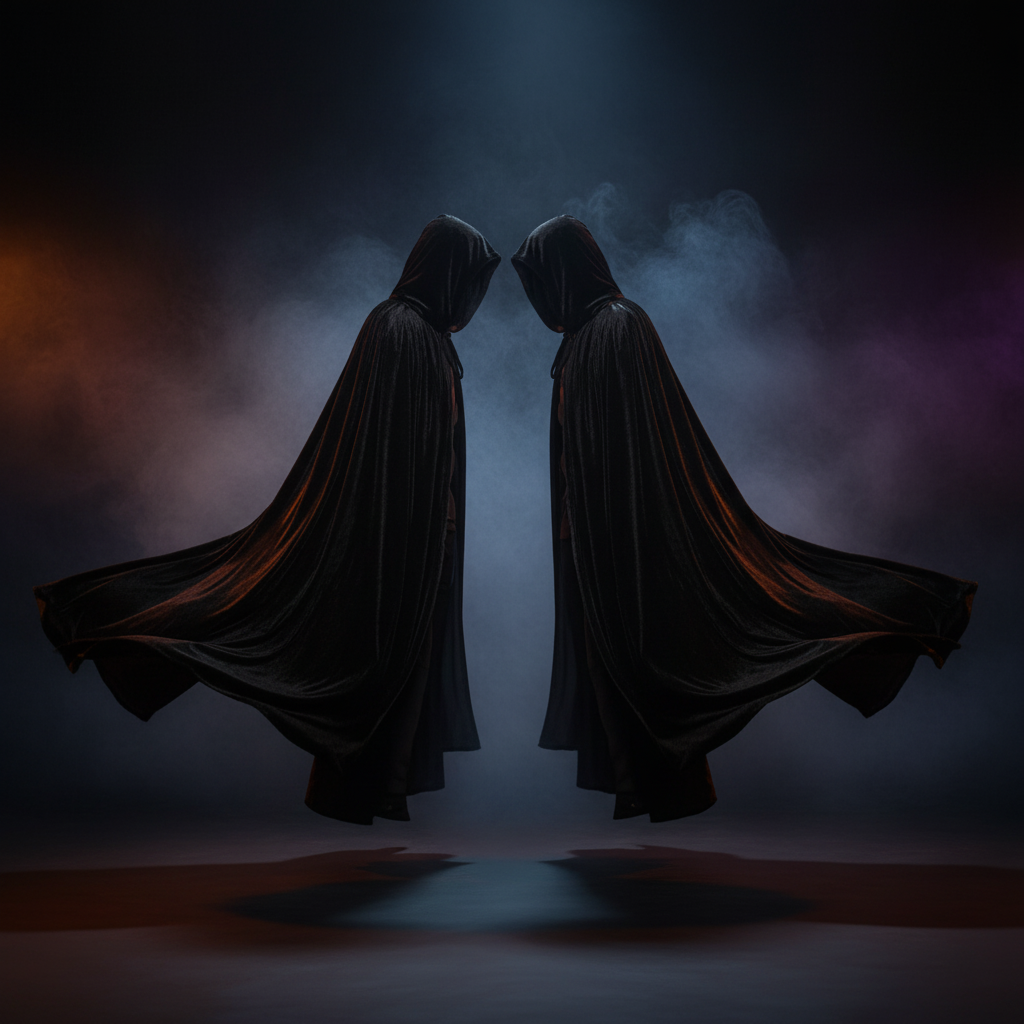 Halloween Deluxe Black Velvet Hooded Cloak For Adults 140cm | Merthyr Tydfil | Why Not Shop Online