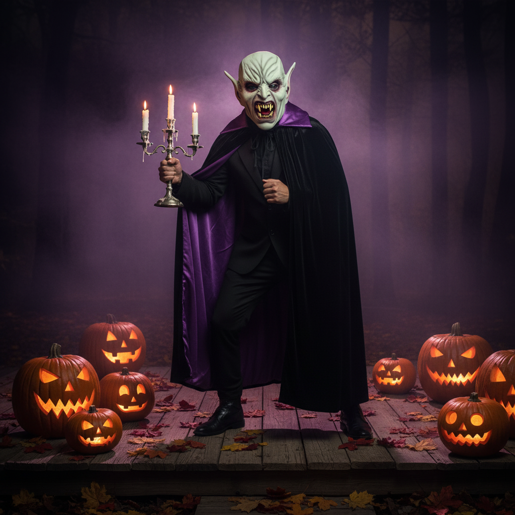 Halloween Demon Vampire Latex Mask | Merthyr Tydfil | Why Not Shop Online