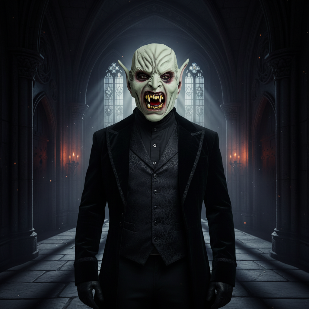 Halloween Demon Vampire Latex Mask | Merthyr Tydfil | Why Not Shop Online
