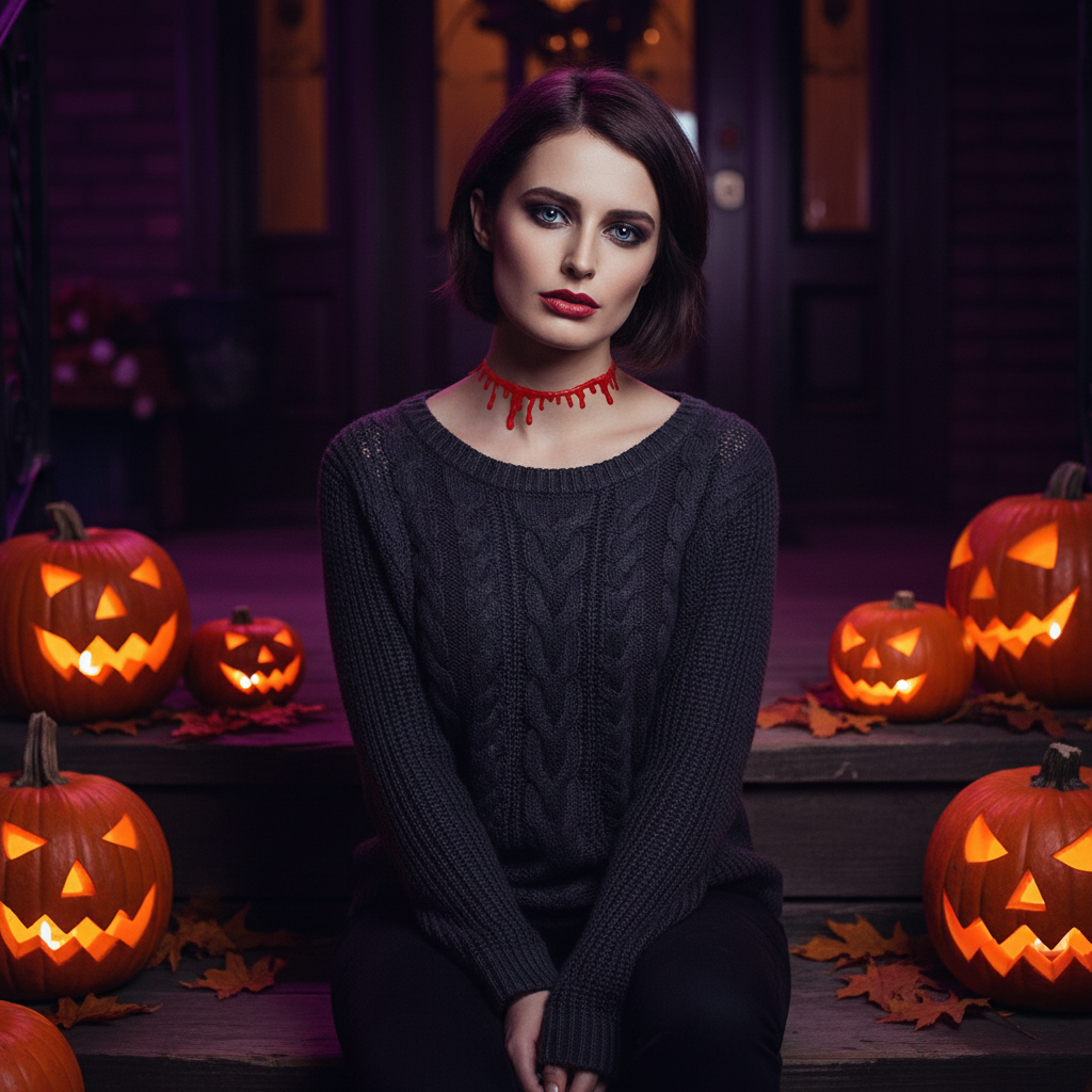 Halloween Dripping Blood Necklace | Merthyr Tydfil | Why Not Shop Online